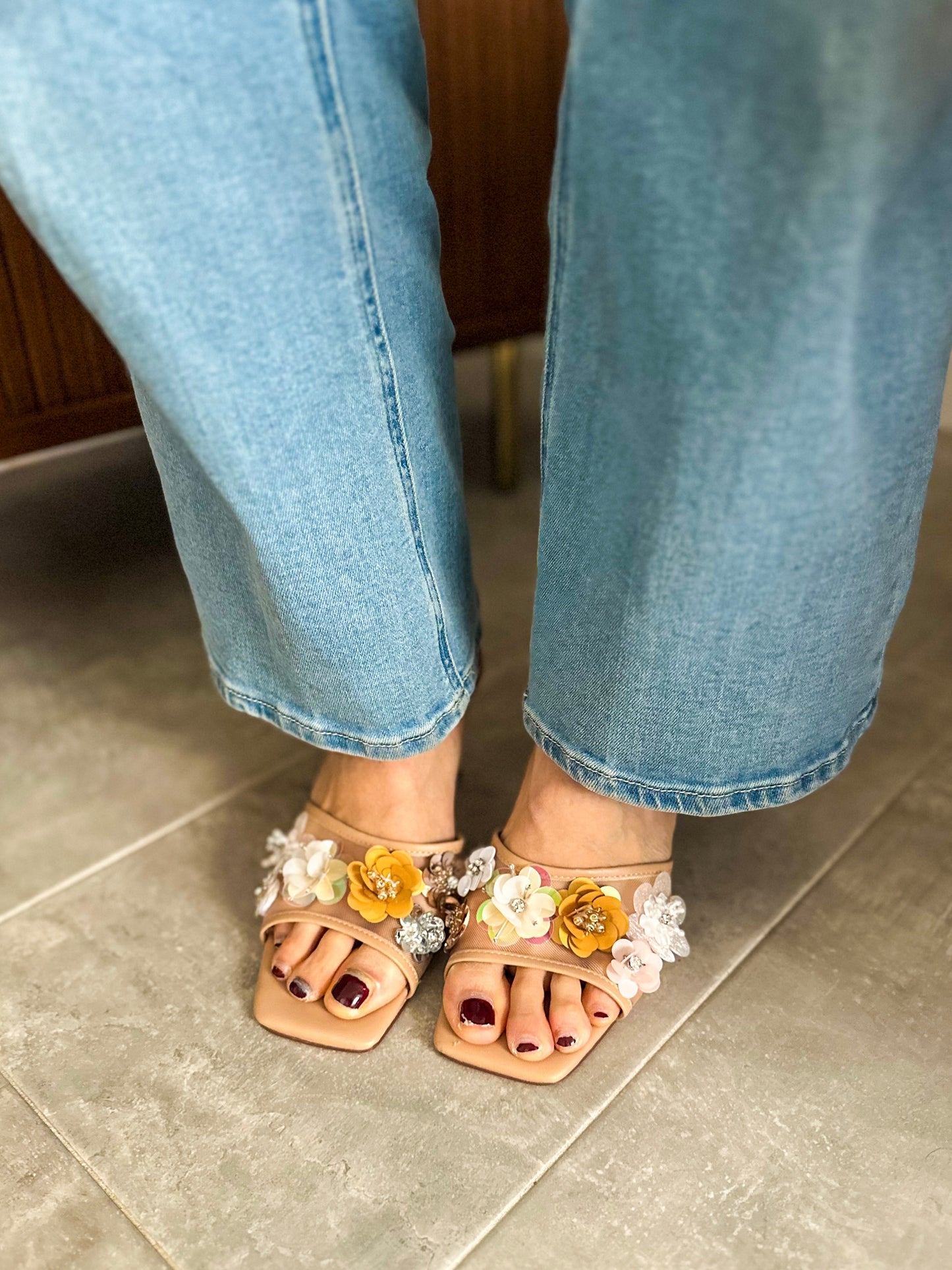 Chelsea II 3" Floral Heels