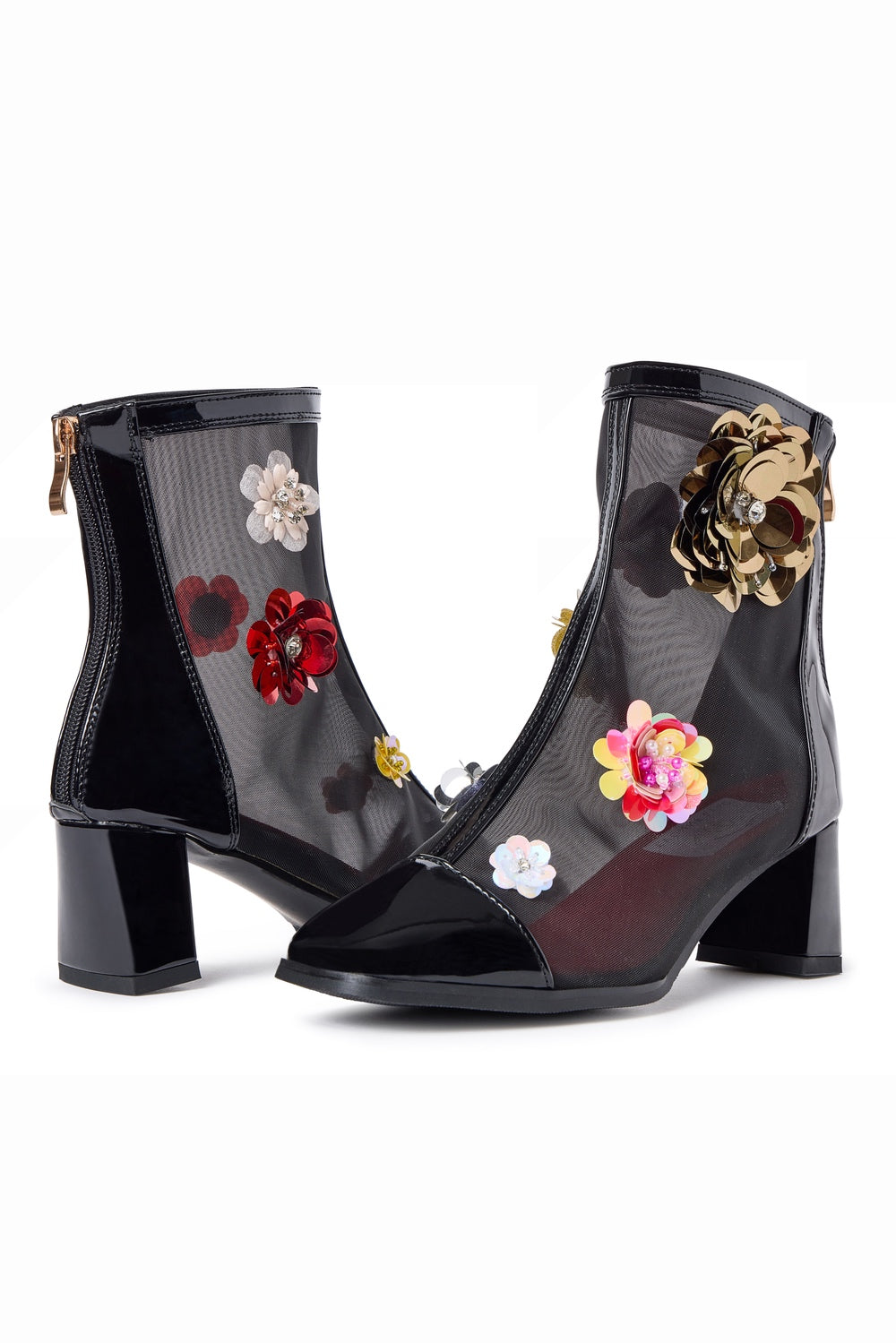Javits Mesh Ankle Boots