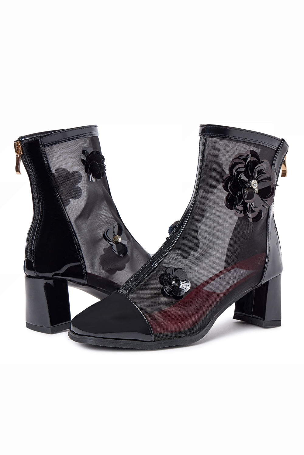 Javits Mesh Ankle Boots