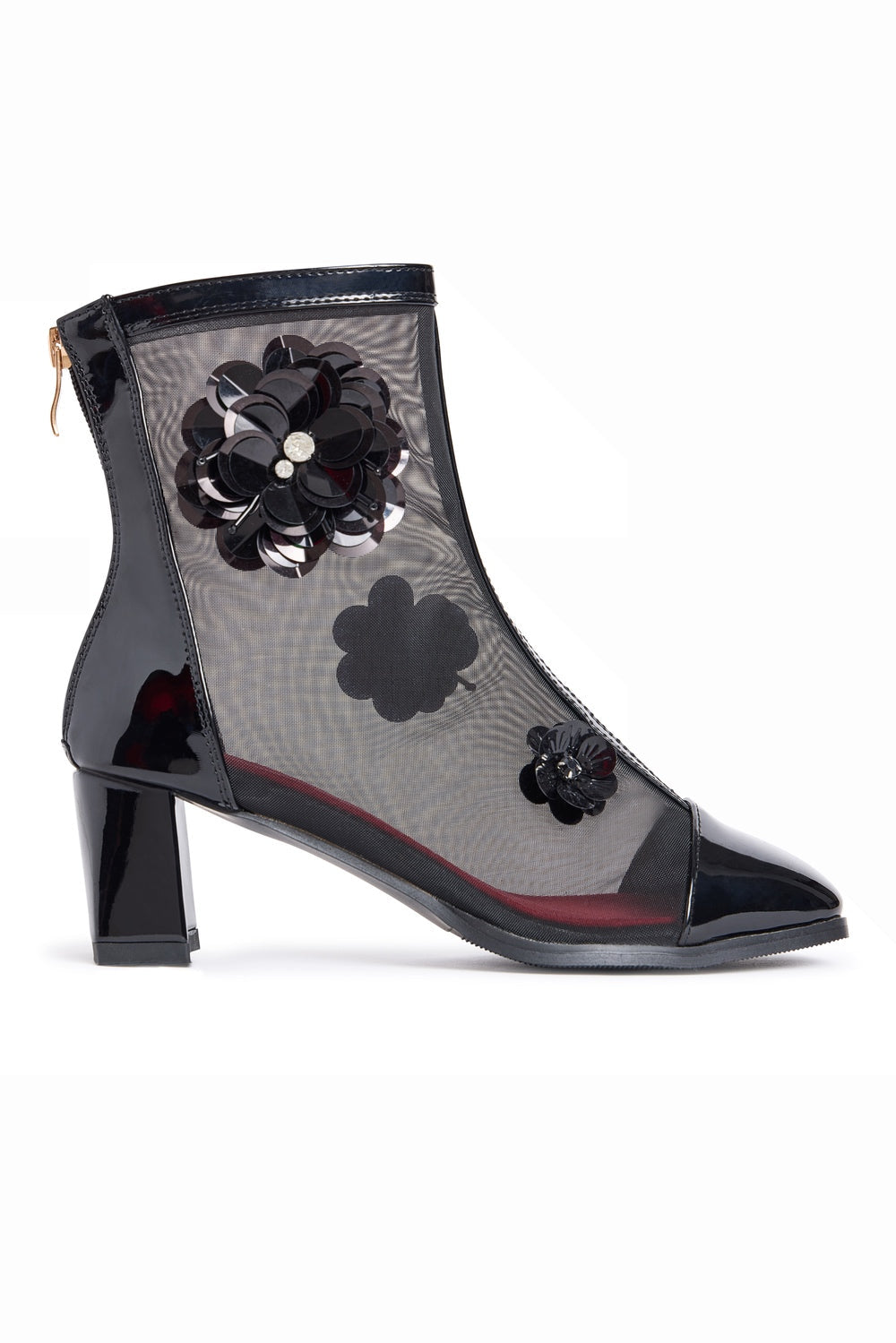Javits Mesh Ankle Boots