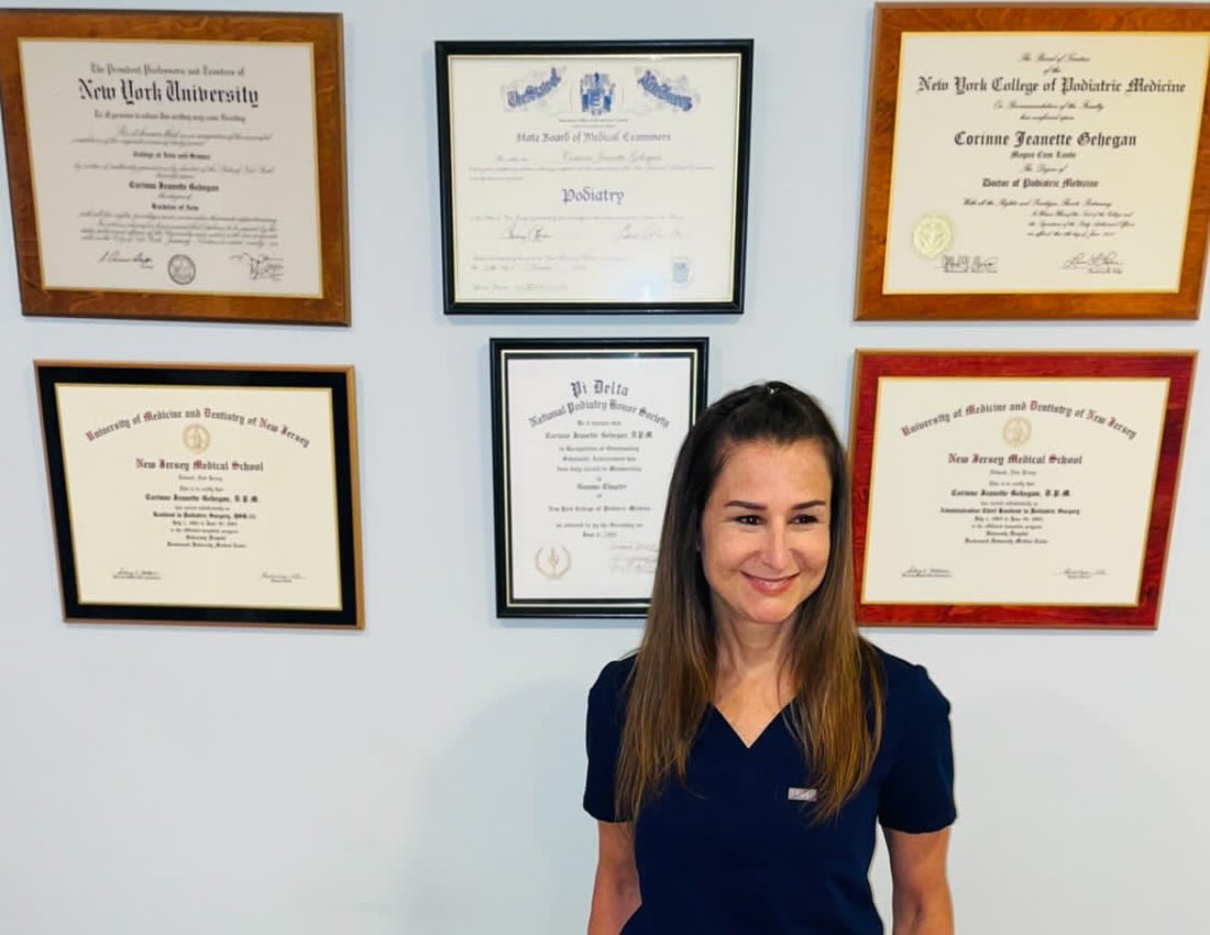 In Her Shoes: Starting the Year on the Right Foot: A Podiatrist Turned Beauty & Jewelry Founder Dr. Corinne Gehegan