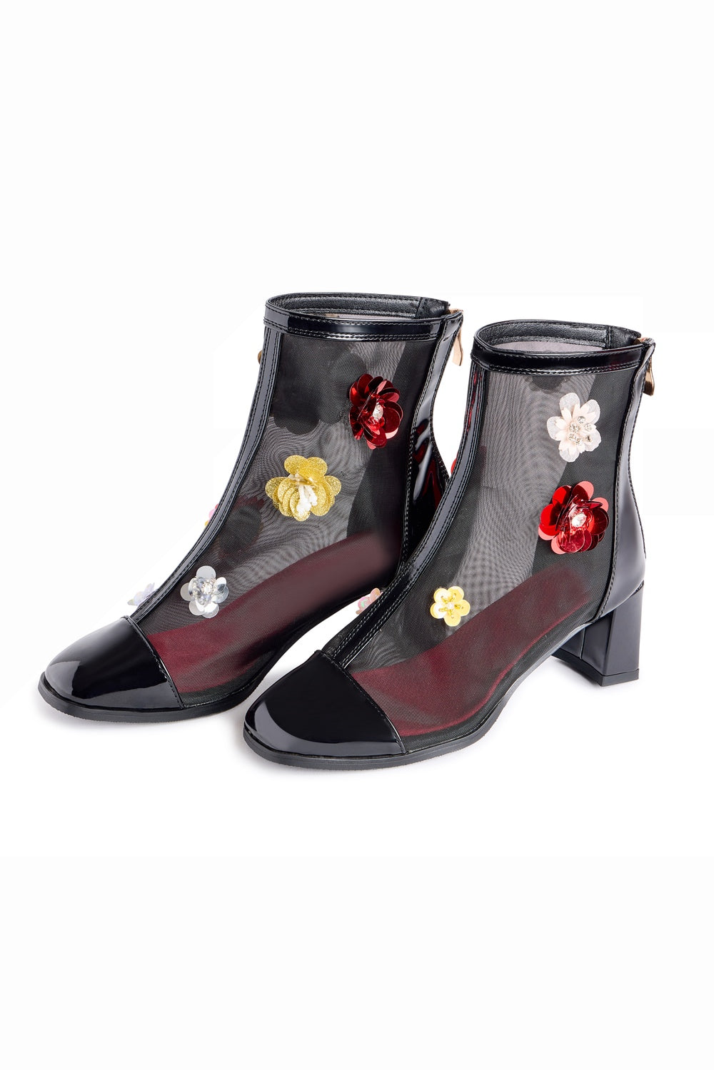 Javits Mesh Ankle Boots
