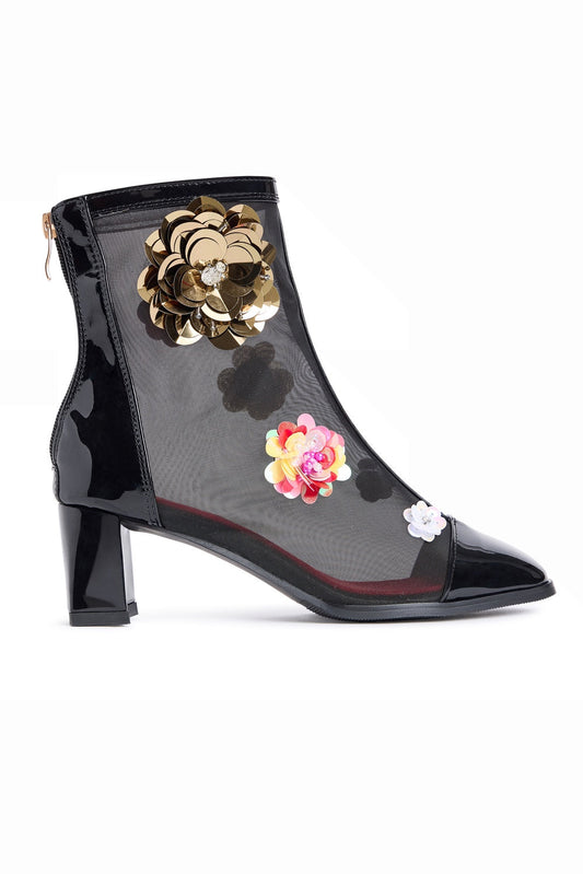 Javits Mesh Ankle Boots