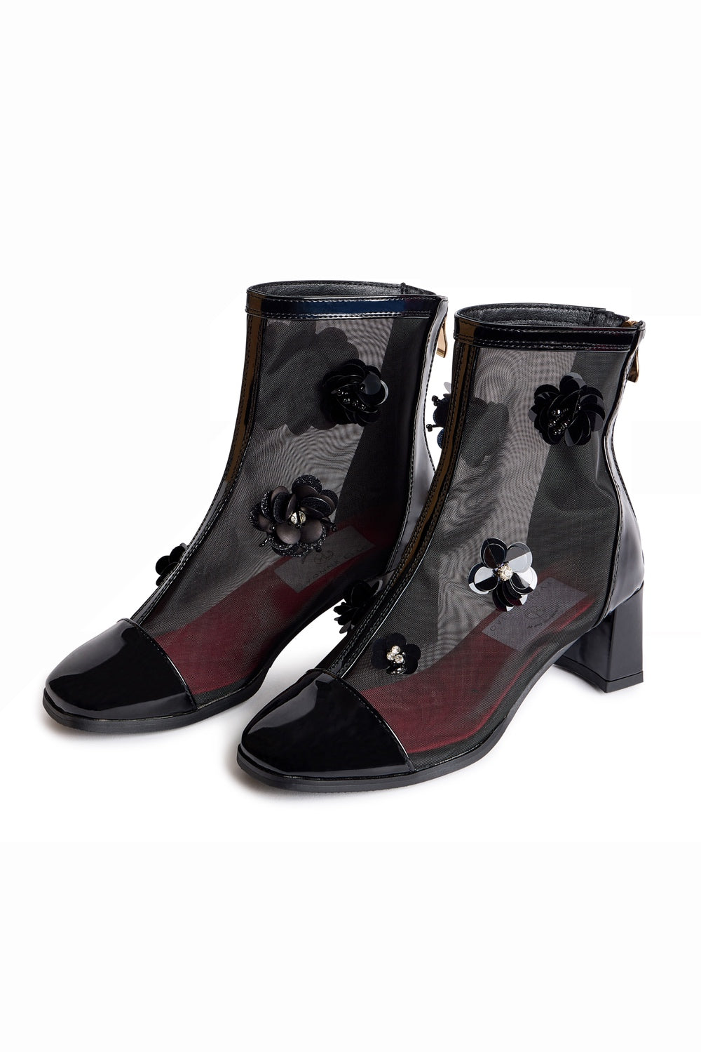 Javits Mesh Ankle Boots