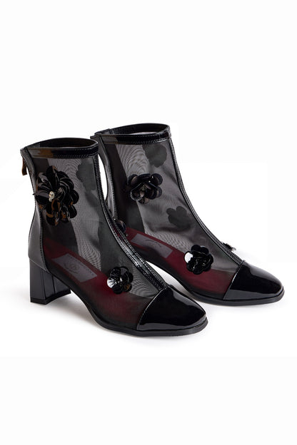 Javits Mesh Ankle Boots