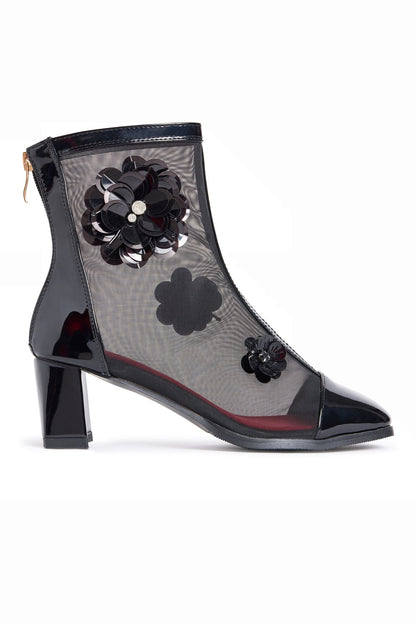 Javits Mesh Ankle Boots