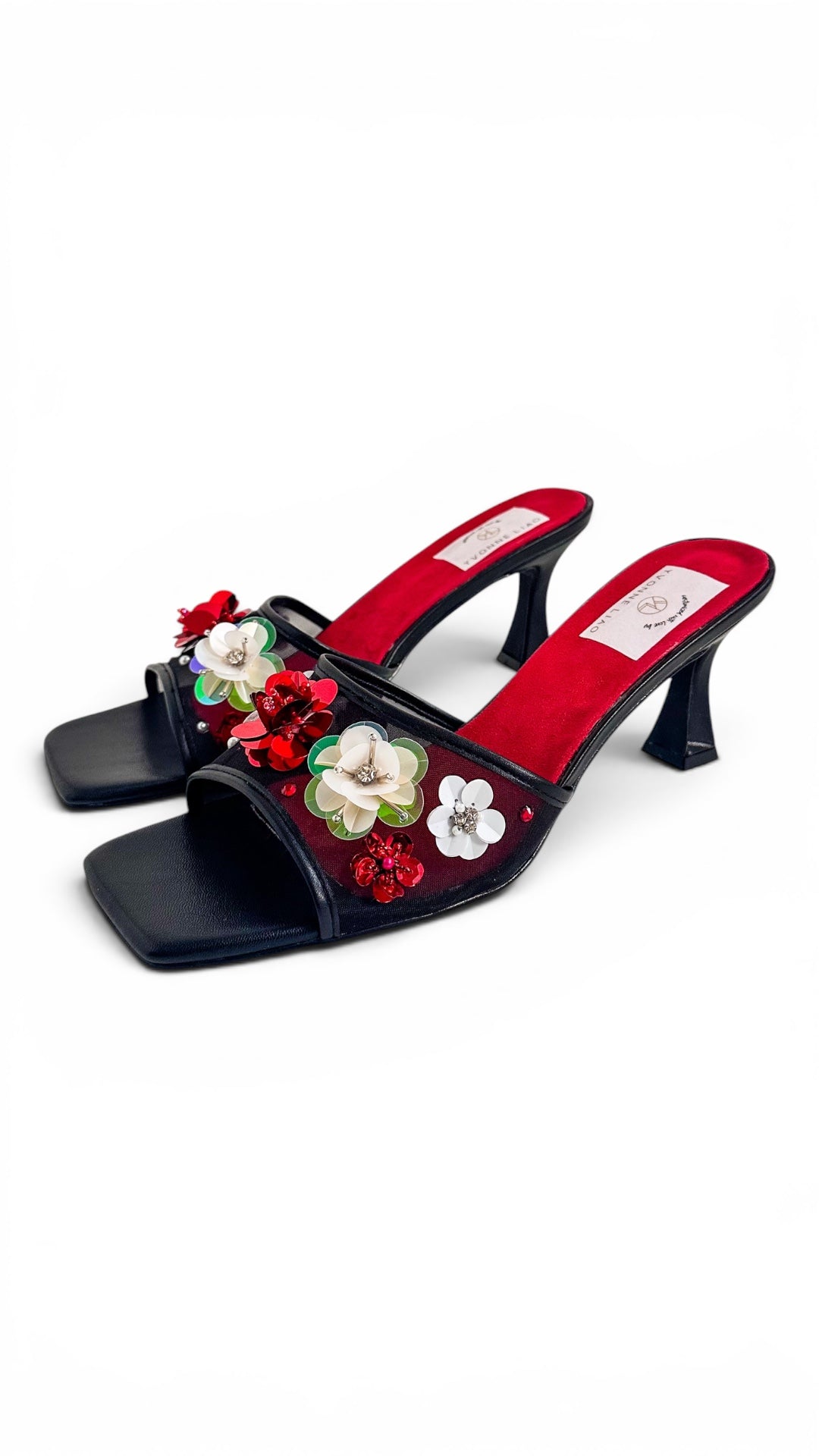 Chelsea II 3" Floral Heels