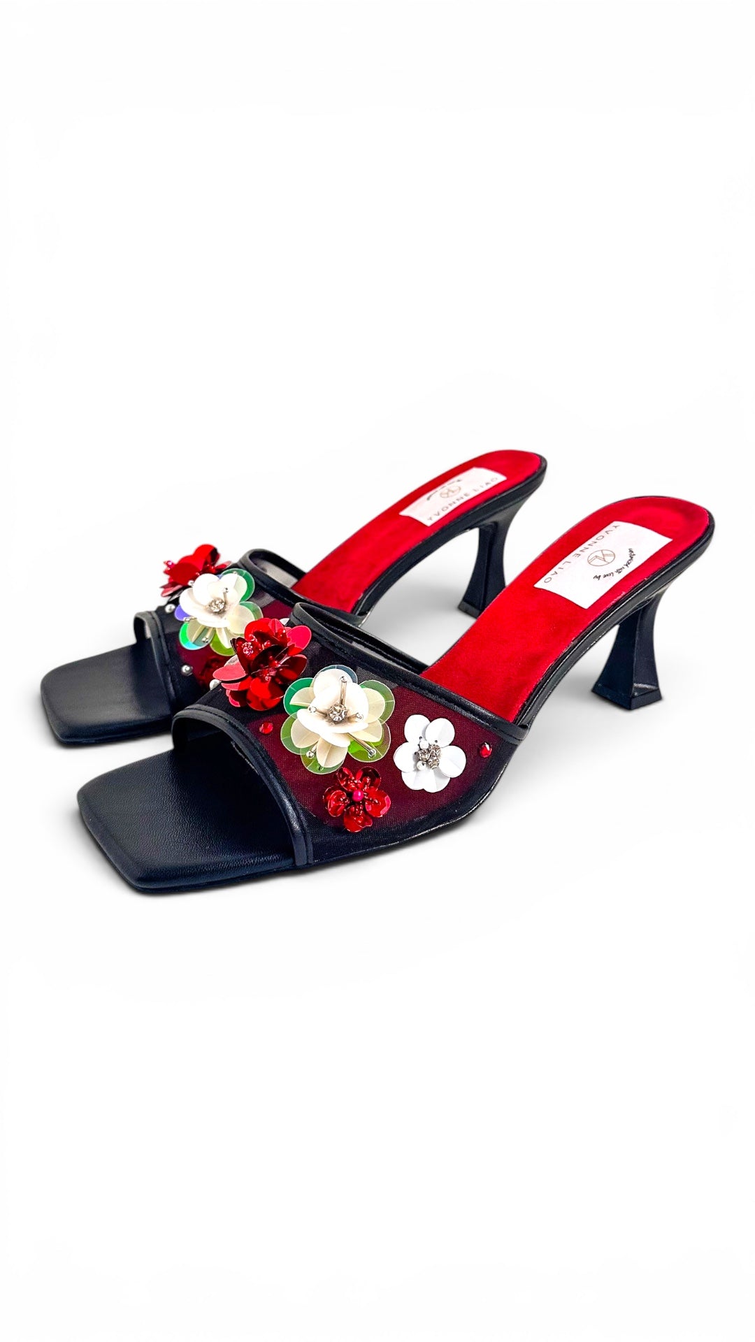 Chelsea II 3" Floral Heels