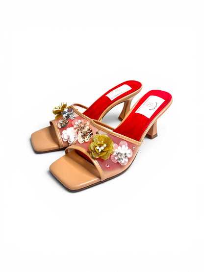 Chelsea II 3" Floral Heels