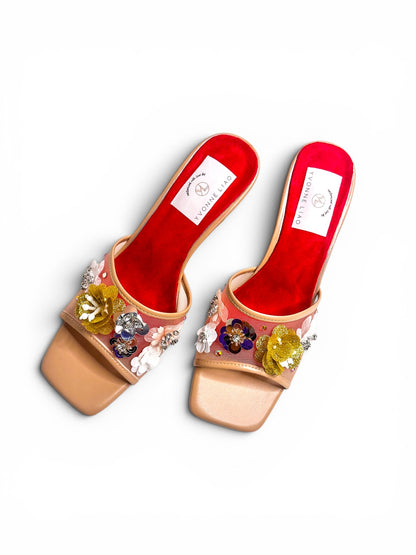 Chelsea II 3" Floral Heels