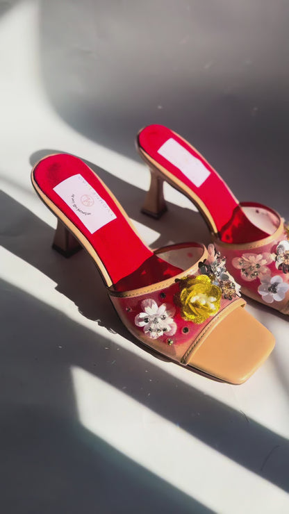 Chelsea II 3" Floral Heels